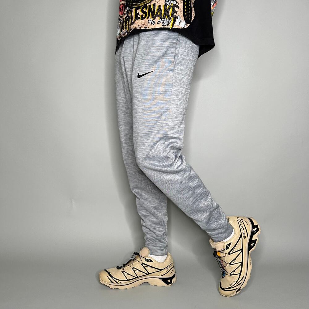 Vintage Y2K Nike Sweatpants Mens S Grey Black Georgia Bulldogs Polyester Joggers